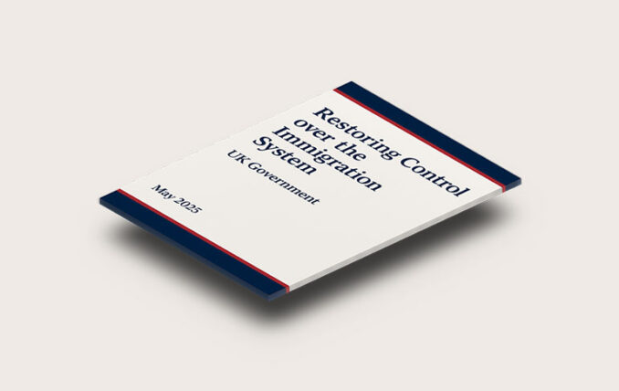 Immigration White paper front cover